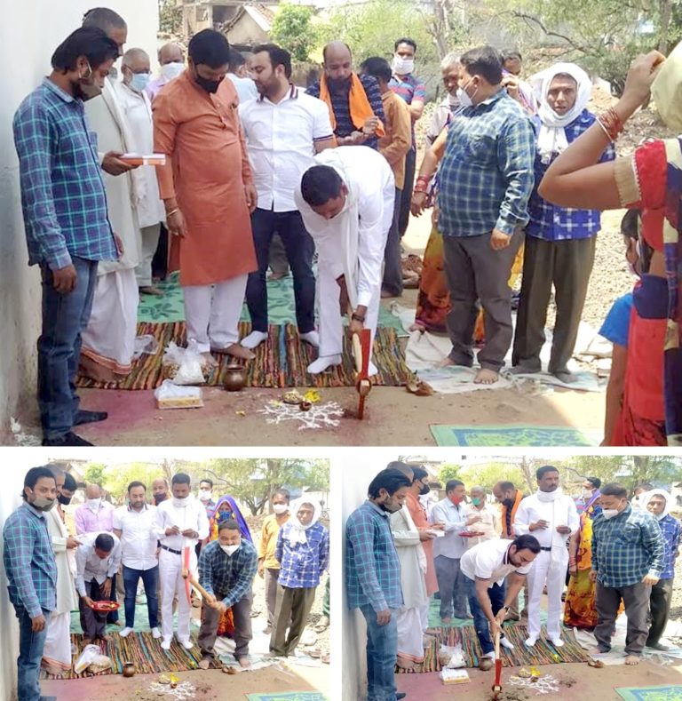 PUBLIC UTILITY | डिंडौरी की सबसे पुरानी बसाहट मां नर्मदा गंज में वार्ड-09 और 10 के बीच आजादी के बाद अब जाकर बनेगी सीसी रोड, विधायक और पार्षदों ने किया भूमिपूजन
