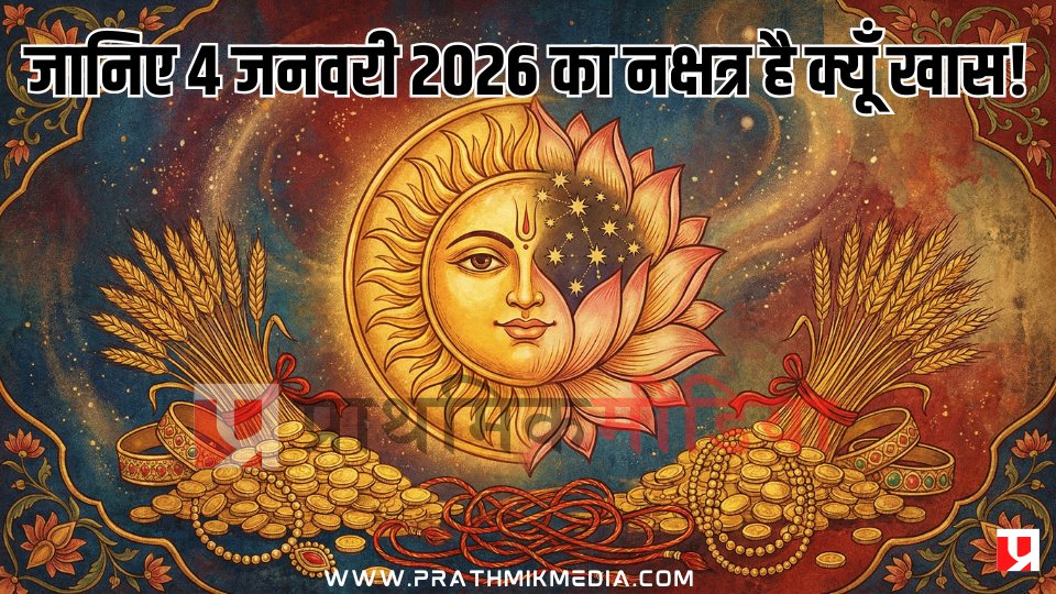 Ravi Pushya Nakshatra 2026 Shubh Muhurat Chart Astrology remedies for 4 January 2026 Gold buying shubh muhurat January 2026